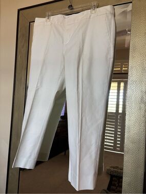 Talbots Men’s White Chinos